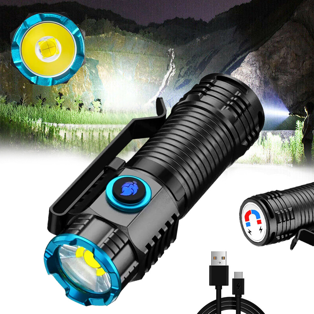 Street Fashion Blog - Powerful XHP50 LED Flashlight Mini EDC