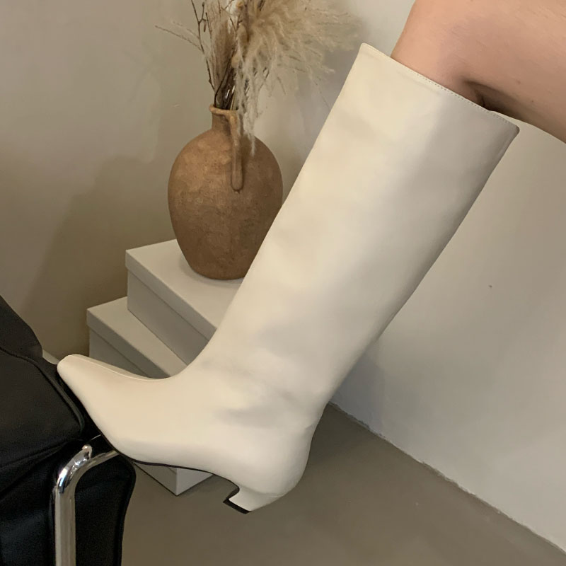 Street Fashion Ladies - Jesienno-zimowe buty do kolan w stylu
