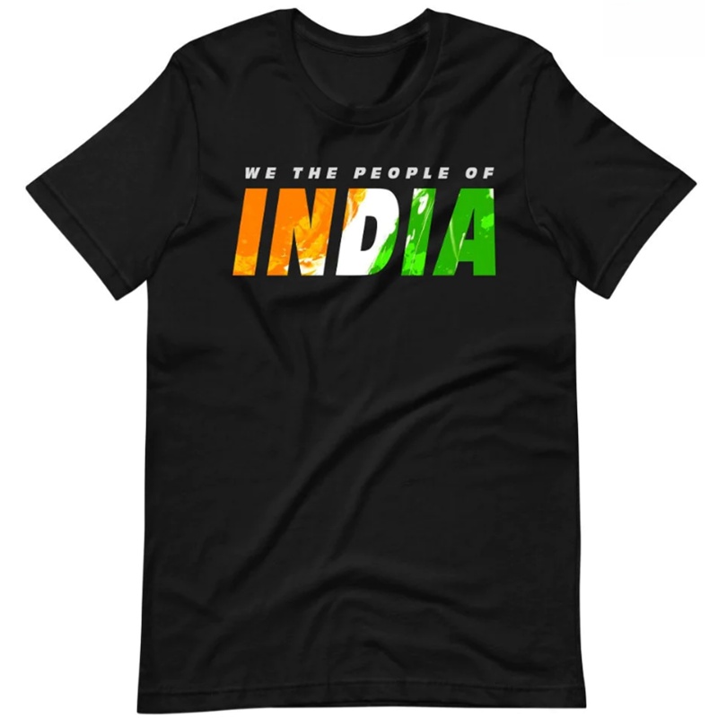 Street Fashion India - Koszulka z krótkim rękawem 2026 New