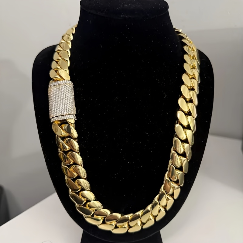 5mm Męski Łańcuch Hip Hop Miam – Street Fashion Blog recenzja i cena