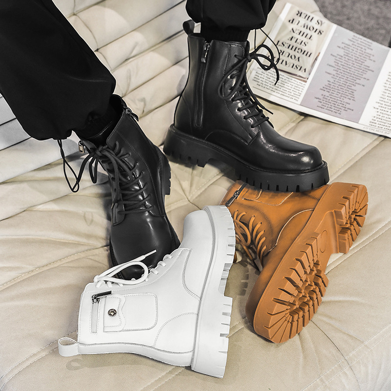 2025 Trend Mężczyźni Buty Tram – Street Fashion Punk recenzja i cena