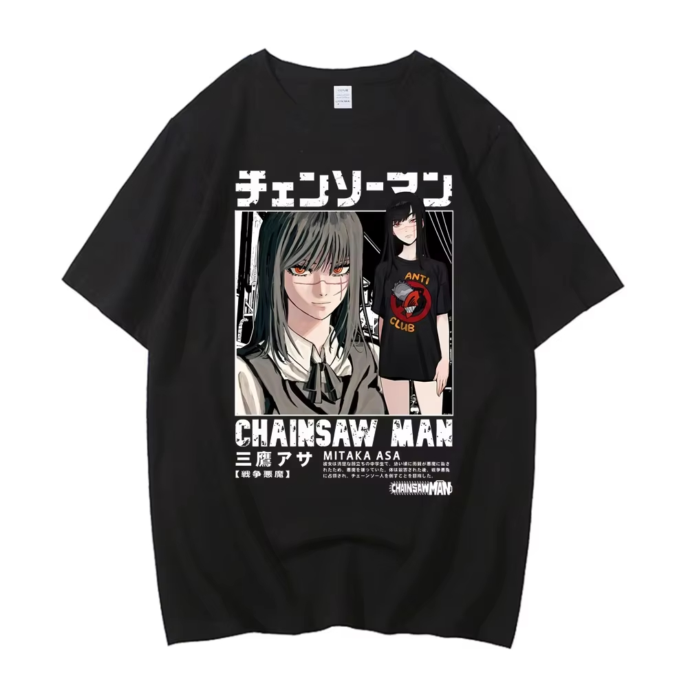 Koszulka 2026 New Chainsaw Man – Street Fashion Anime recenzja i cena