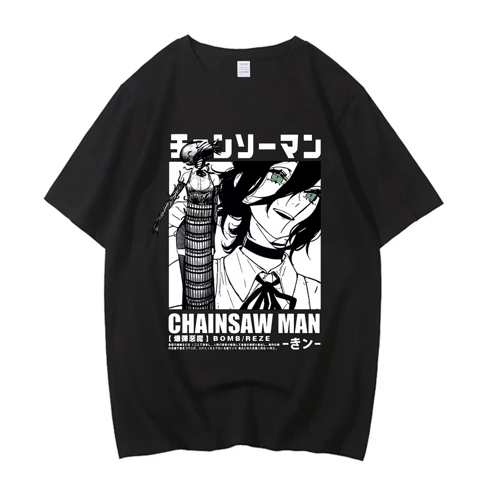 Koszulka 2026 New Chainsaw Man – Street Fashion Anime recenzja i cena