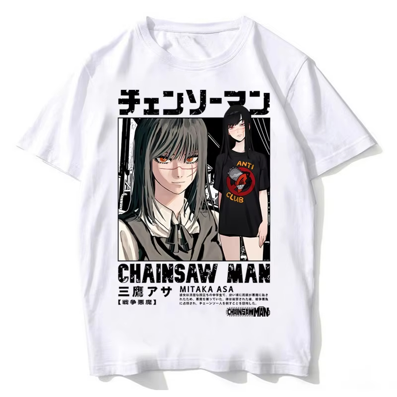 Koszulka 2026 New Chainsaw Man – Street Fashion Anime recenzja i cena