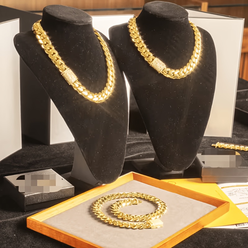 15mm Męski Łańcuch Hip Hop Mia – Street Fashion Blog recenzja i cena