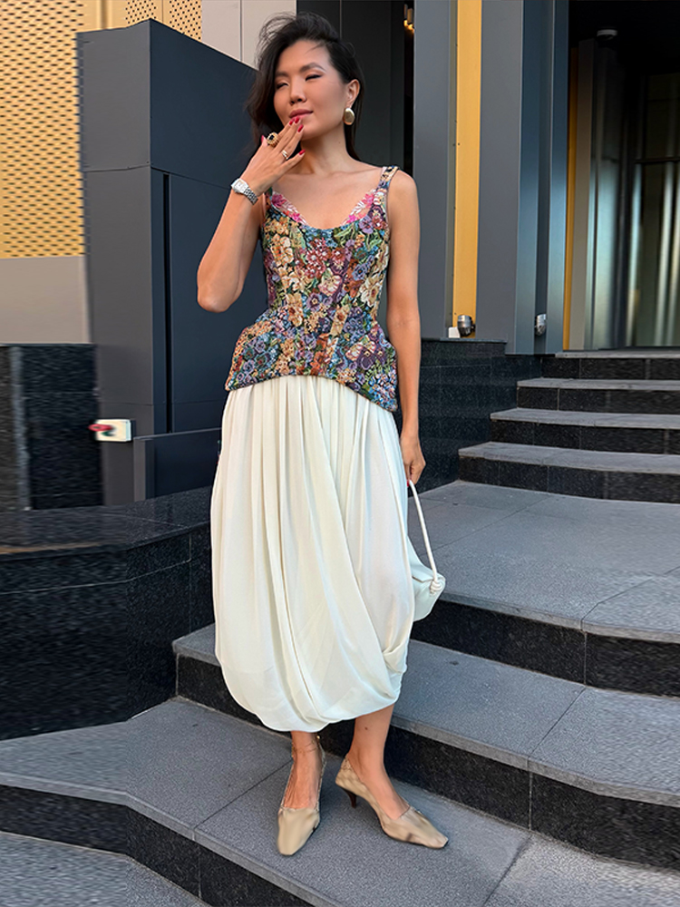 Modny damski top na ramiączkac – Street Fashion Jersey recenzja i cena