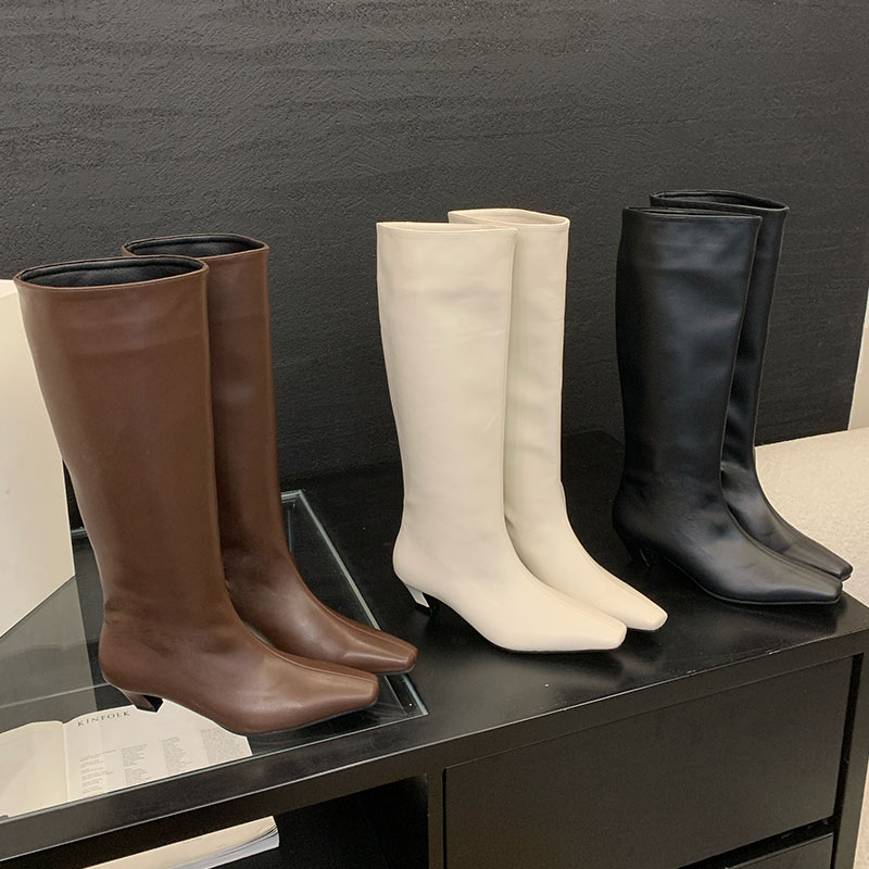 Jesienno-zimowe buty do kolan  – Street Fashion Ladies recenzja i cena