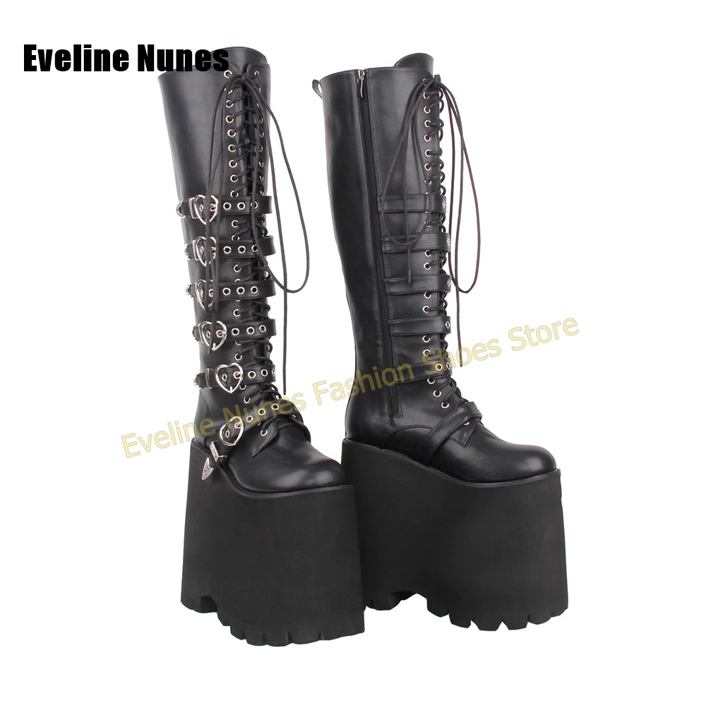 Buty na wysokiej platformie w  – Street Fashion Punk recenzja i cena