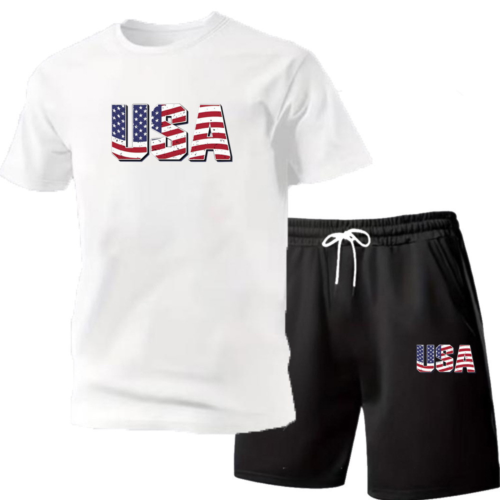 Męski Nowy Zestaw Ubrań Uliczn – Street Fashion Tshirt recenzja i cena