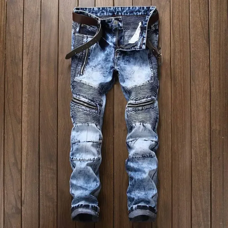 Punk Street Style Ripped Skinn – Distressed Jean Rip recenzja i cena